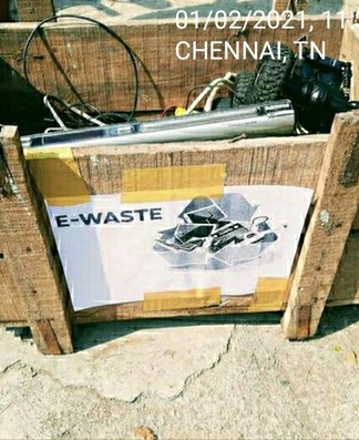 e-waste collection event