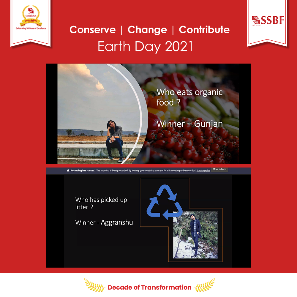 Earth Day 2021 Presentation - Who eats organic food?