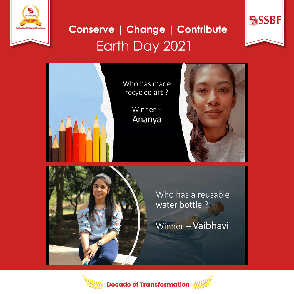 Earth Day 2021 Presentation - Who has a reusable bottle?